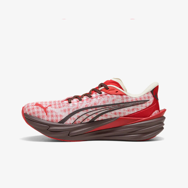 کفش اورجینال و پیاده روی Puma Deviate NITRO 4 Check All Time Red