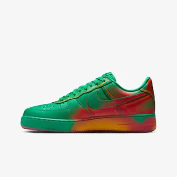 کفش اورجینال استایل و کژوال Nike Air Force 1 Low '07 Stadium Green Crimson'