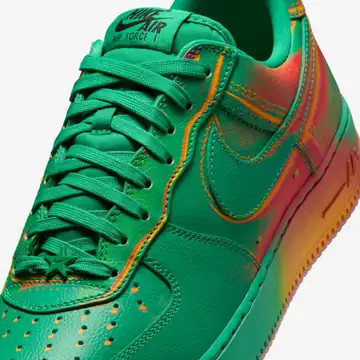 کفش اورجینال استایل و کژوال Nike Air Force 1 Low '07 Stadium Green Crimson'