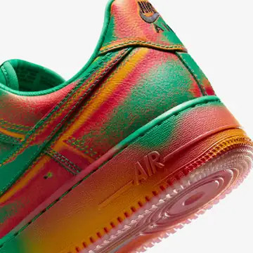 کفش اورجینال استایل و کژوال Nike Air Force 1 Low '07 Stadium Green Crimson'