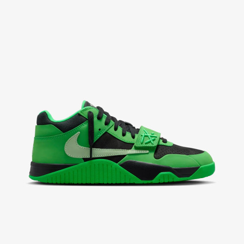 کفش اورجینال استایل و کژوال Jordan Travis Scott x Jordan Jumpman Jack T-Rexx Green Spark