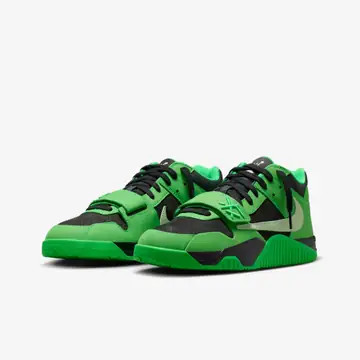 کفش اورجینال استایل و کژوال Jordan Travis Scott x Jordan Jumpman Jack T-Rexx Green Spark