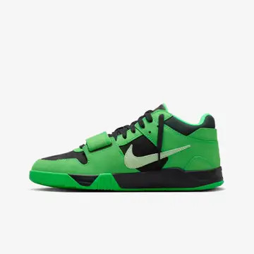 کفش اورجینال استایل و کژوال Jordan Travis Scott x Jordan Jumpman Jack T-Rexx Green Spark