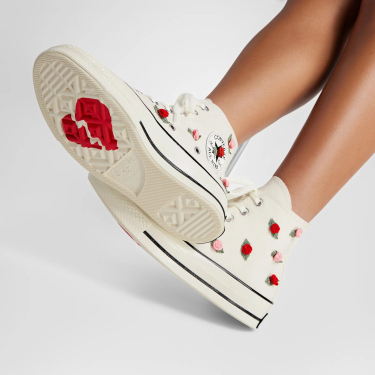 کفش اورجینال استایل و کژوال Converse Chuck 70 Roses Unisex