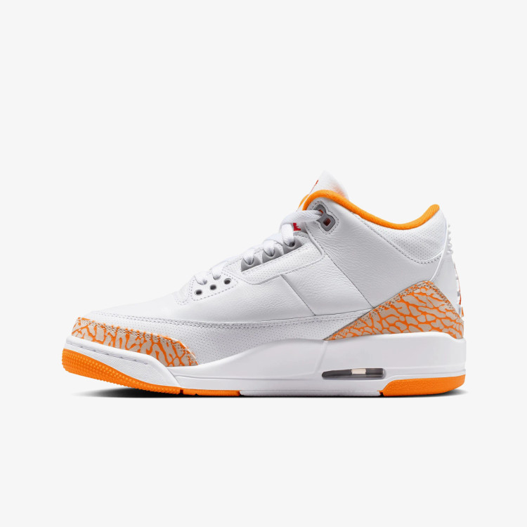 کفش اورجینال استایل و کژوال Jordan Air Jordan 3 Orange Citrus