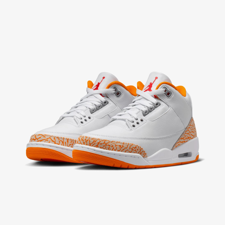 کفش اورجینال استایل و کژوال Jordan Air Jordan 3 Orange Citrus