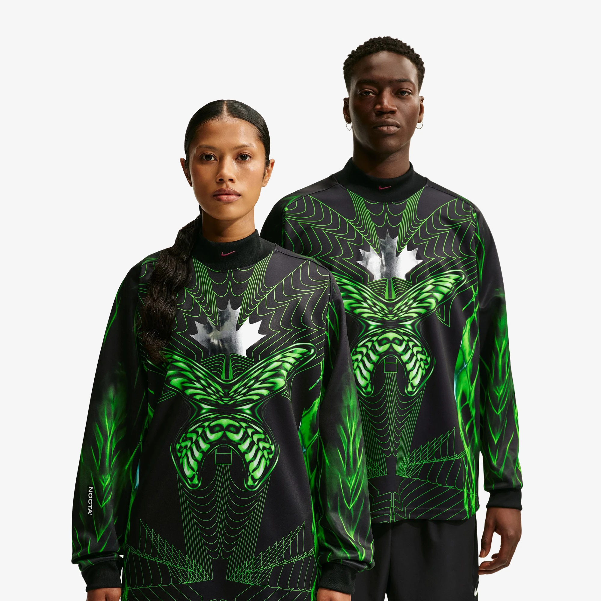 سویشرت و هودی مدل Nike Nike x Canada x NOCTA Long Sleeve Jersey 'Black' اورجینال