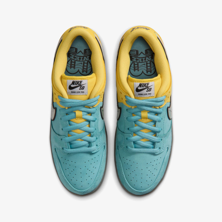 کفش اورجینال استایل و کژوال Nike SB Dunk Low Pro 'Muni Lightning Denim Turquoise'