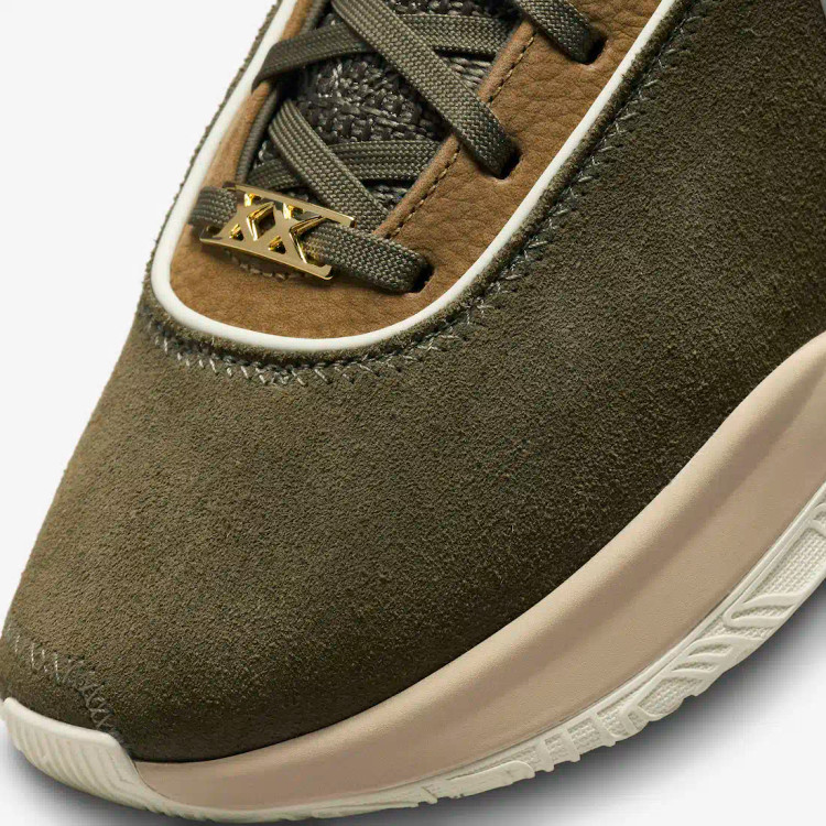 کفش اورجینال بسکتبال Nike LeBron 20 Olive Suede
