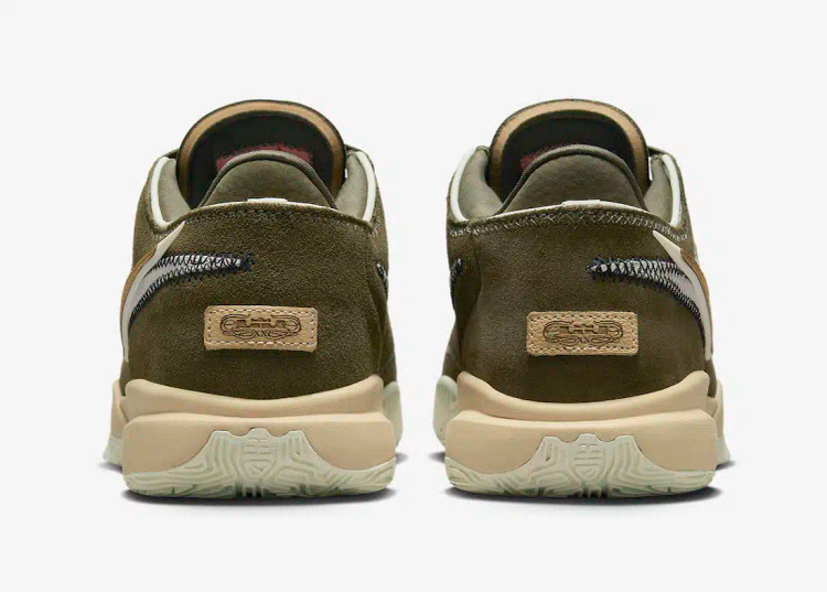 کفش اورجینال بسکتبال Nike LeBron 20 Olive Suede