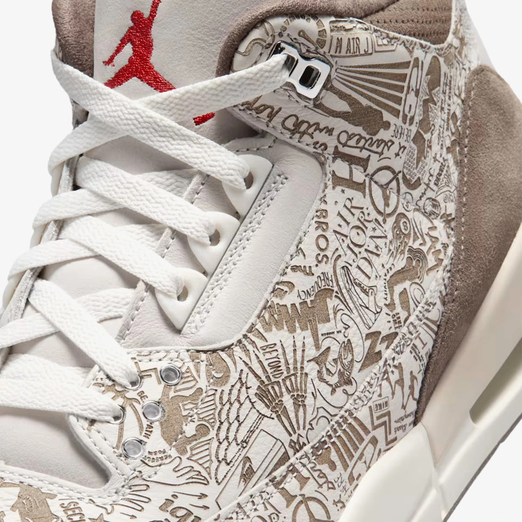 کفش اورجینال بسکتبال Jordan Air Jordan 3 Retro 'Laser Palomino