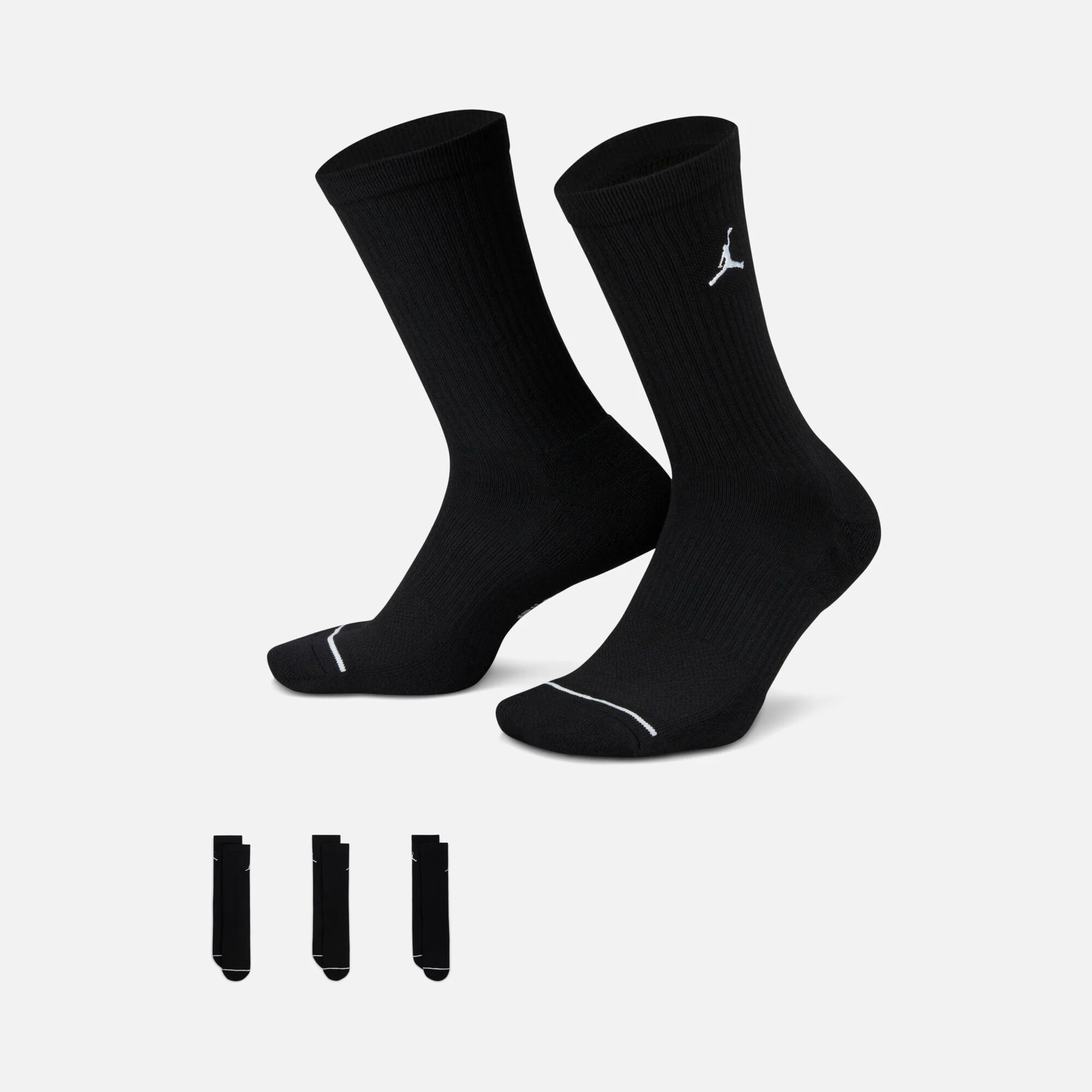 جوراب اورجینال Nike Jordan Everyday Crew (3 Pairs) Unisex